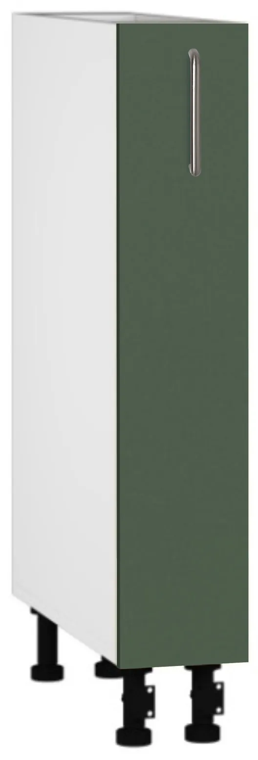 Кухонный шкаф модульной системы BlanKit D15C White+GreenSmoky.M356 U4