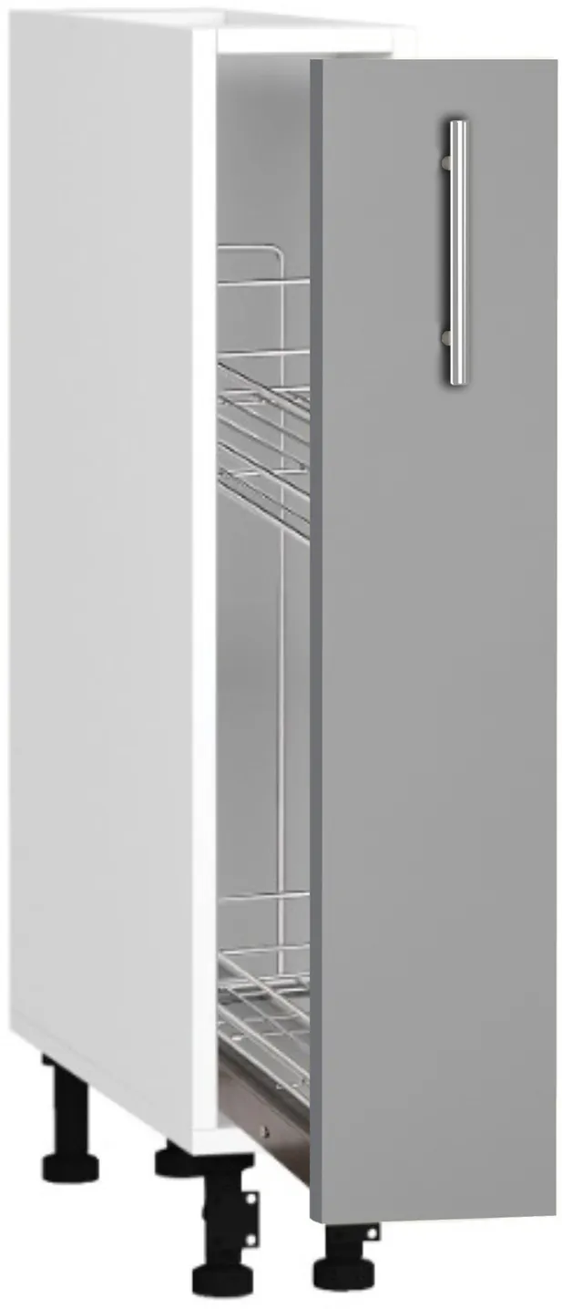 Кухонный шкаф модульной системы BlanKit D15C White+GreyQuartz.M306 R128