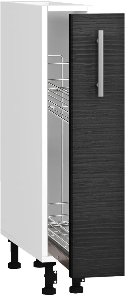 Кухонный шкаф модульной системы BlanKit D15C White+OakBlack.381