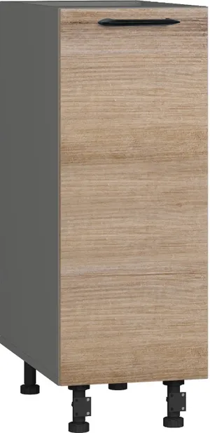 Кухонный шкаф модульной системы BlanKit D30 Graphite+Sequoia.270 M