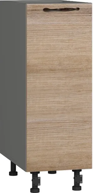 Кухонный шкаф модульной системы BlanKit D30 Graphite+Sequoia.270 M2