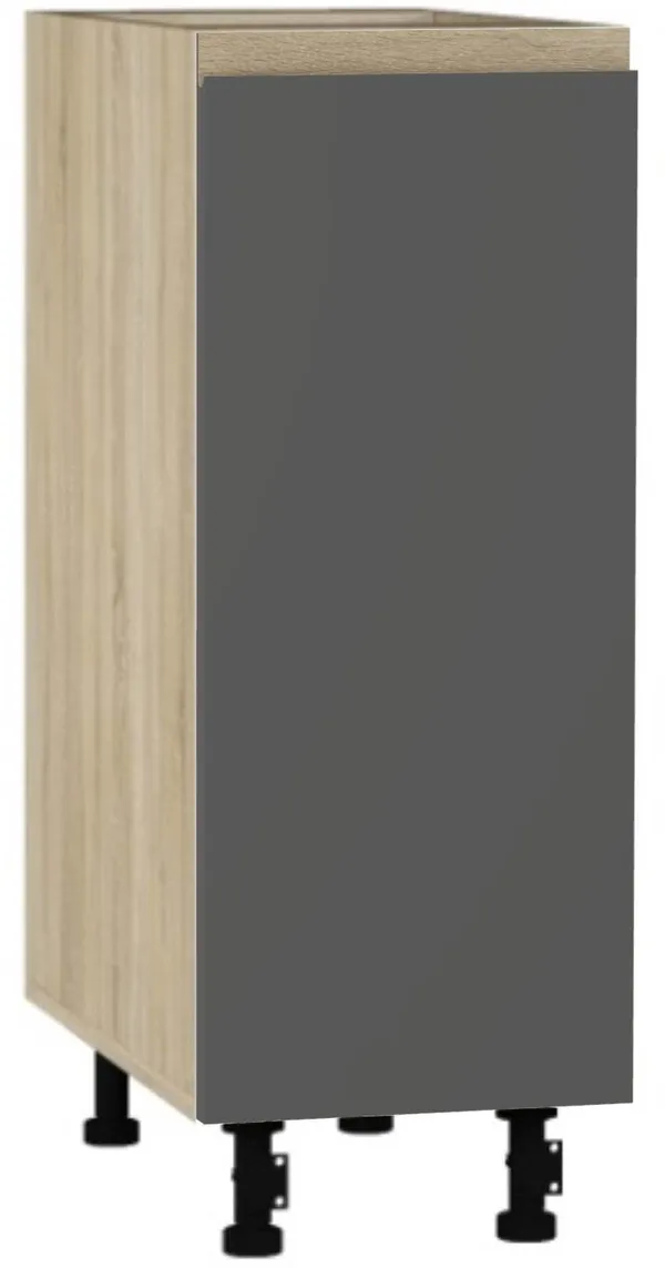 Кухонный шкаф модульной системы BlanKit D30 Sonoma+JPull.Graphite.M