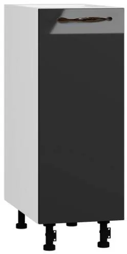 Кухонный шкаф модульной системы BlanKit D30 White+Graphite.G399 M2