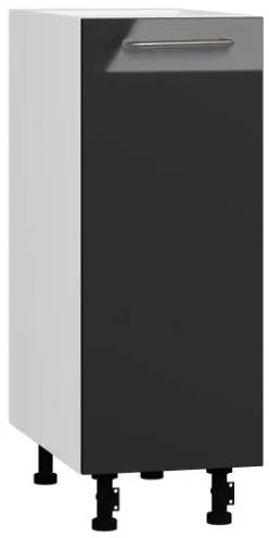 Кухонный шкаф модульной системы BlanKit D30 White+Graphite.G399 U4