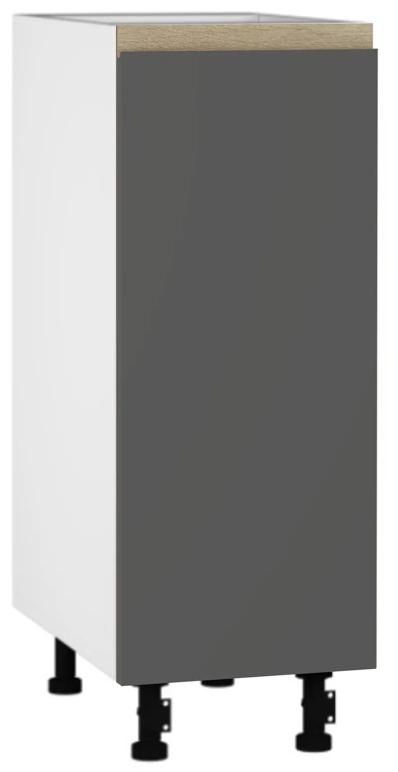 Кухонный шкаф модульной системы BlanKit D30 White+JPull.Graphite.M