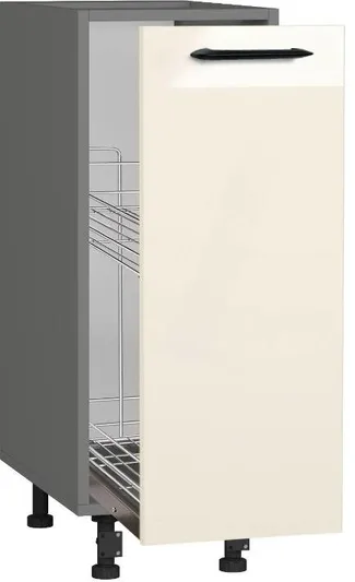 Кухонный шкаф модульной системы BlanKit D30C Graphite+Beige.G406 M