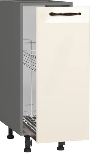 Кухонный шкаф модульной системы BlanKit D30C Graphite+Beige.G406 M2