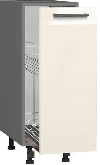 Кухонный шкаф модульной системы BlanKit D30C Graphite+Beige.G406 U4