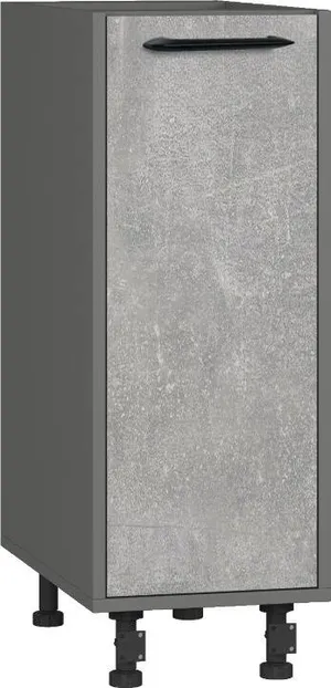 Кухонный шкаф модульной системы BlanKit D30C Graphite+Industrial SG M