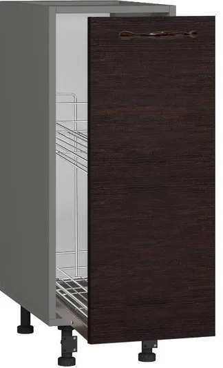 Кухонный шкаф модульной системы BlanKit D30C Graphite+Tik.279 M2