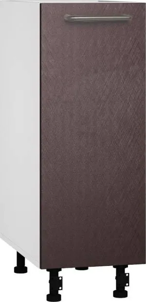 Кухонный шкаф модульной системы BlanKit D30C White+BrushBronze.M369 U4