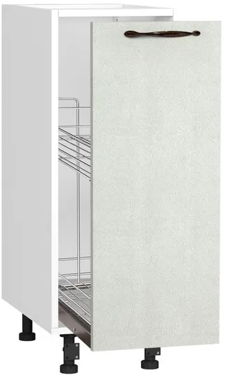 Кухонный шкаф модульной системы BlanKit D30C White+Concrete cream.353 M2