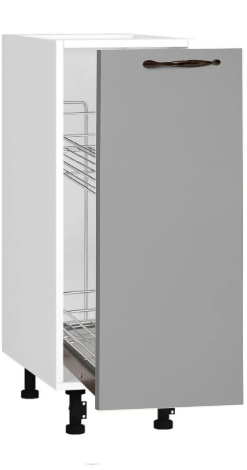 Кухонный шкаф модульной системы BlanKit D30C White+GreyQuartz.M306 M2