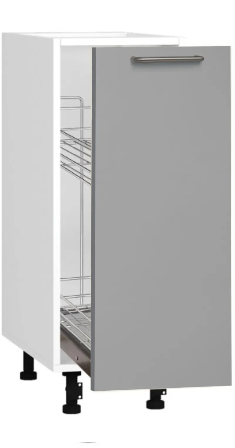 Кухонный шкаф модульной системы BlanKit D30C White+GreyQuartz.M306 U4