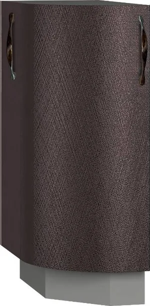 Кухонный шкаф модульной системы BlanKit D30R Graphite+BrushBronze.M369 M2