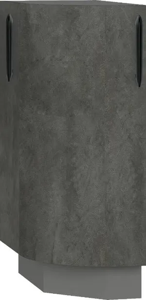 Кухонный шкаф модульной системы BlanKit D30R Graphite+CementDark.M361 M