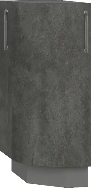 Кухонный шкаф модульной системы BlanKit D30R Graphite+CementDark.M361 U4