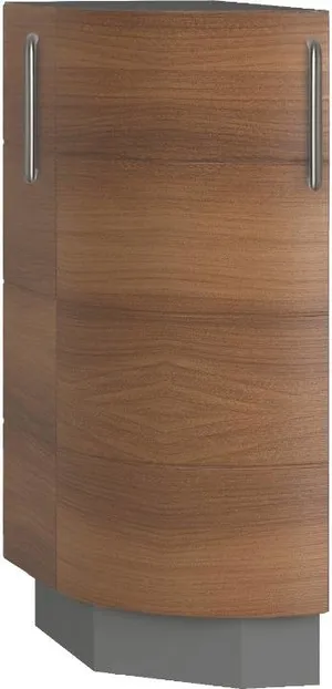 Кухонный шкаф модульной системы BlanKit D30R Graphite+Chicory dark.395 U4