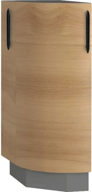 Кухонный шкаф модульной системы BlanKit D30R Graphite+Chicory light.394 M