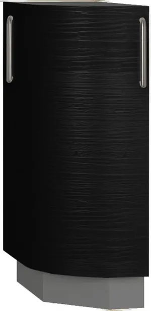 Кухонный шкаф модульной системы BlanKit D30R Graphite+OakBlack.381 U4