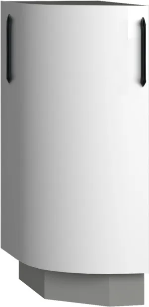 Кухонный шкаф модульной системы BlanKit D30R Graphite+White.G382 M