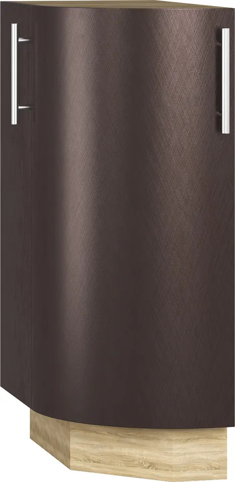 Кухонный шкаф модульной системы BlanKit D30R Sonoma+BrushBronze.M369