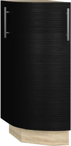 Кухонный шкаф модульной системы BlanKit D30R Sonoma+OakBlack.381