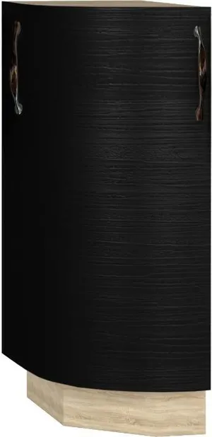 Кухонный шкаф модульной системы BlanKit D30R Sonoma+OakBlack.381 M2