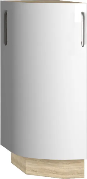 Кухонный шкаф модульной системы BlanKit D30R Sonoma+White.G382 U4