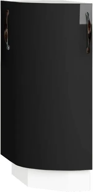 Кухонный шкаф модульной системы BlanKit D30R White+Graphite.G399 M2