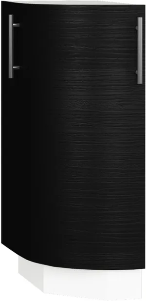 Кухонный шкаф модульной системы BlanKit D30R White+OakBlack.381