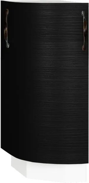 Кухонный шкаф модульной системы BlanKit D30R White+OakBlack.381 M2