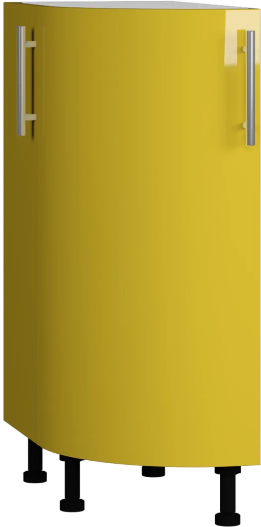 Кухонный шкаф модульной системы BlanKit D30R White+Yellow.G371