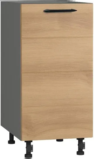 Кухонный шкаф модульной системы BlanKit D40 Graphite+Chicory light.394 M