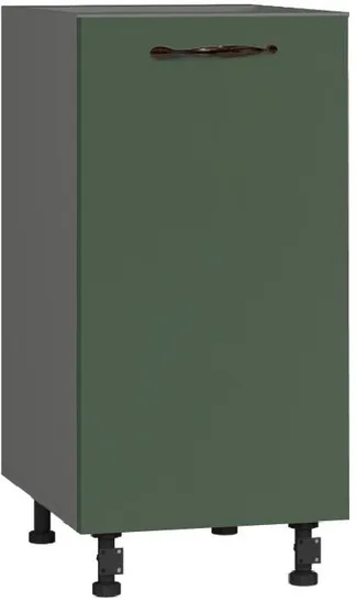 Кухонный шкаф модульной системы BlanKit D40 Graphite+GreenSmoky.M356 M2