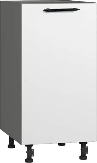 Кухонный шкаф модульной системы BlanKit D40 Graphite+OakWhite.266 M