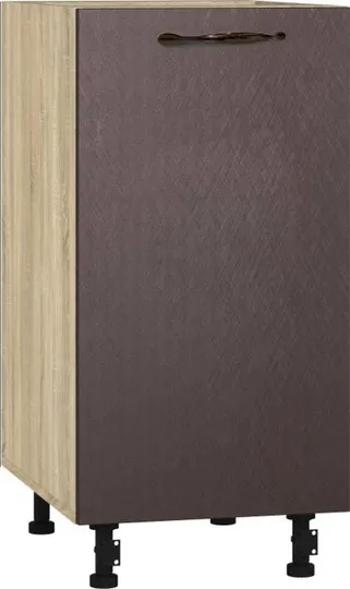 Кухонный шкаф модульной системы BlanKit D40 Sonoma+BrushBronze.M369 M2