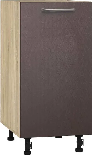 Кухонный шкаф модульной системы BlanKit D40 Sonoma+BrushBronze.M369 U4