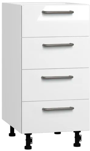 Кухонный шкаф модульной системы BlanKit D40.Ts4 White+White.G382 U4