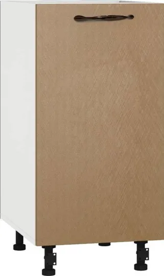 Кухонный шкаф модульной системы BlanKit D40 White+BrushCaramel.M378 M2