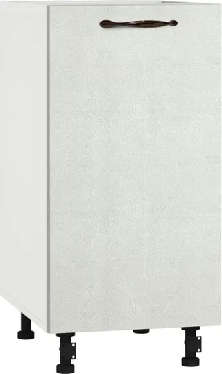 Кухонный шкаф модульной системы BlanKit D40 White+Concrete cream.353 M2