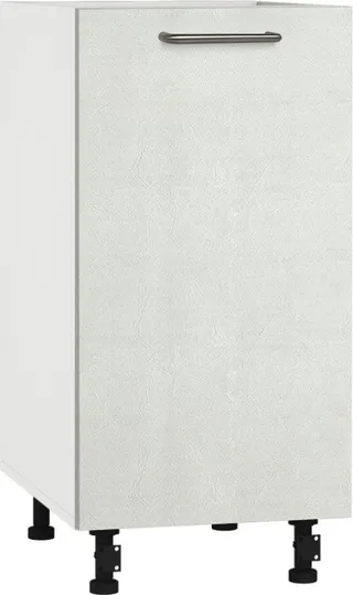 Кухонный шкаф модульной системы BlanKit D40 White+Concrete cream.353 U4