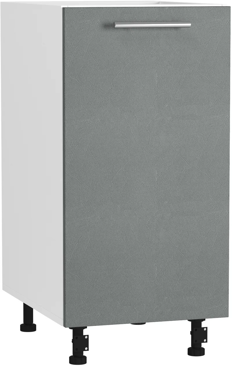 Кухонный шкаф модульной системы BlanKit D40 White+Concrete gray.352