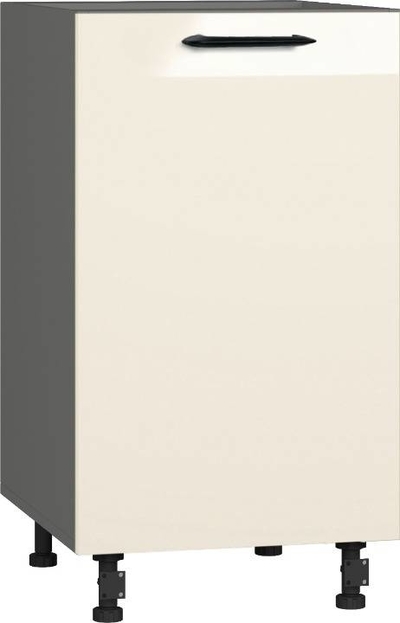 Кухонный шкаф модульной системы BlanKit D45 Graphite+Beige.G406 M