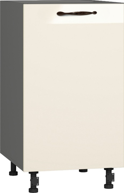 Кухонный шкаф модульной системы BlanKit D45 Graphite+Beige.G406 M2