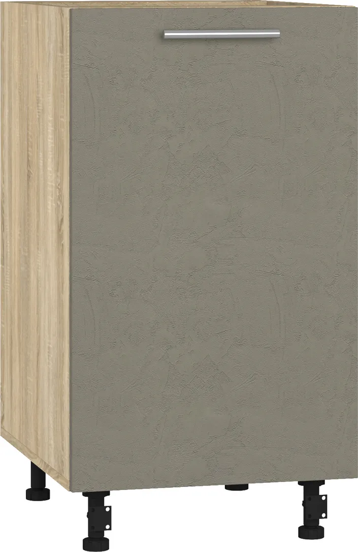 Кухонный шкаф модульной системы BlanKit D45 Sonoma+Cement Gothic.M389