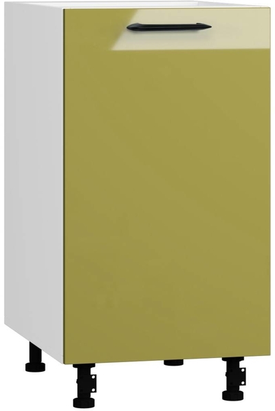 Кухонный шкаф модульной системы BlanKit D45 White+Lemon.G425 M