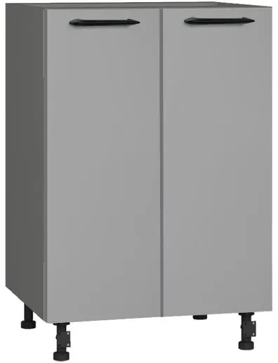 Кухонный шкаф модульной системы BlanKit D53 Graphite+GreyQuartz.M306 M