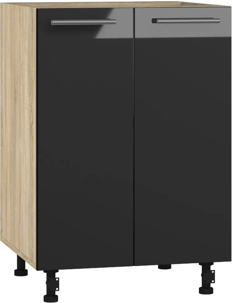 Кухонный шкаф модульной системы BlanKit D53 Sonoma+Graphite.G399