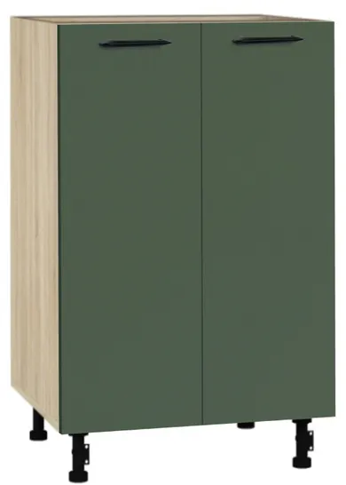 Кухонный шкаф модульной системы BlanKit D53 Sonoma+GreenSmoky.M356 M